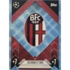 Topps Champions League Match Attax 2024/2025 / 334 Bologna Logo / Blau Parallel