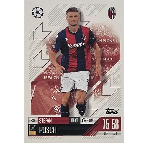 Topps Champions League Match Attax 2024/2025 / 338 Stefan Posch