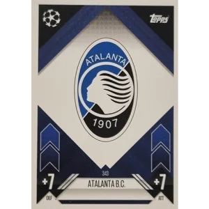 Topps Champions League Match Attax 2024/2025 / 343 Atalanta Bergamo Logo