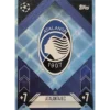 Topps Champions League Match Attax 2024/2025 / 343 Atalanta Bergamo Logo / Blau Parallel