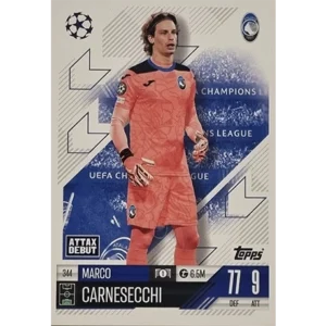 Topps Champions League Match Attax 2024/2025 / 344 Marco Carnesecchi