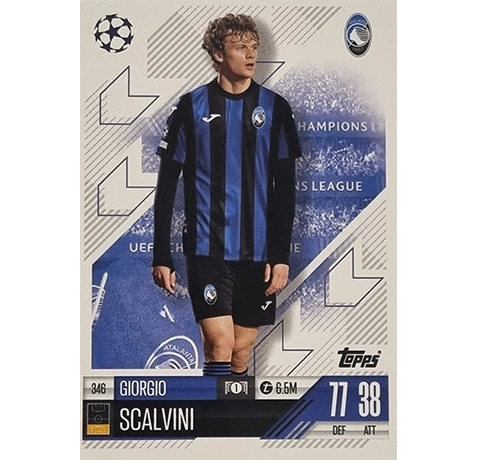 Topps Champions League Match Attax 2024/2025 / 346 Giorgio Scalvini