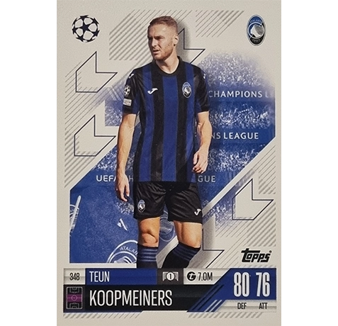 Topps Champions League Match Attax 2024/2025 / 348 Teun Koopmeiners