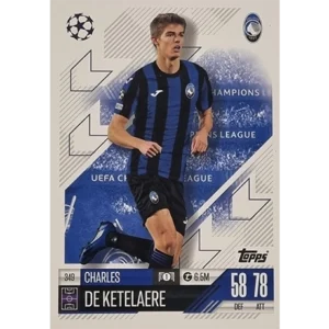 Topps Champions League Match Attax 2024/2025 / 349 Charles De Ketelaere