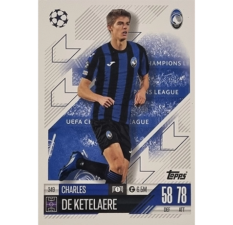 Topps Champions League Match Attax 2024/2025 / 349 Charles De Ketelaere