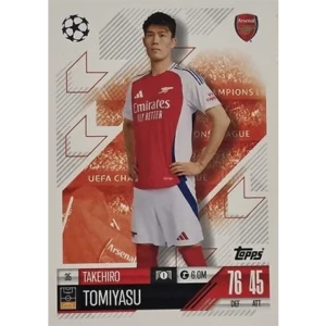 Topps Champions League Match Attax 2024/2025 / 035 Takehiro Tomiyasu