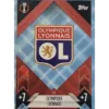 Topps Champions League Match Attax 2024/2025 / 352 Olympique Lyon Logo / Blau Parallel