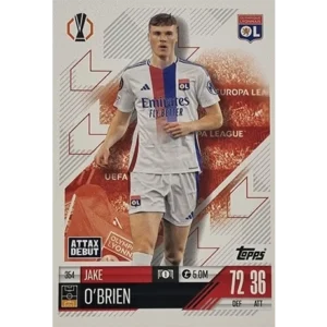 Topps Champions League Match Attax 2024/2025 / 354 Jake O´Brian