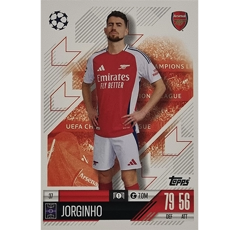 Topps Champions League Match Attax 2024/2025 / 037 Jorginho