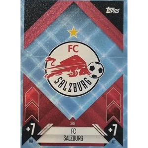 Topps Champions League Match Attax 2024/2025 / 388 FC Salzburg Logo / Blau Parallel