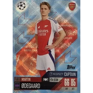 Topps Champions League Match Attax 2024/2025 / 039 Martin Odegaard / Blau Parallel