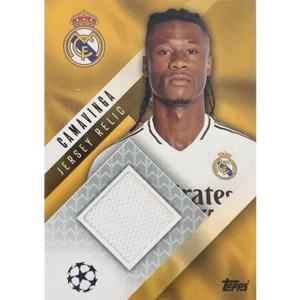 Topps Champions League Match Attax 2024/2025 / JERSEY RELIC / JR-EC / EDUARDO CAMAVINGA