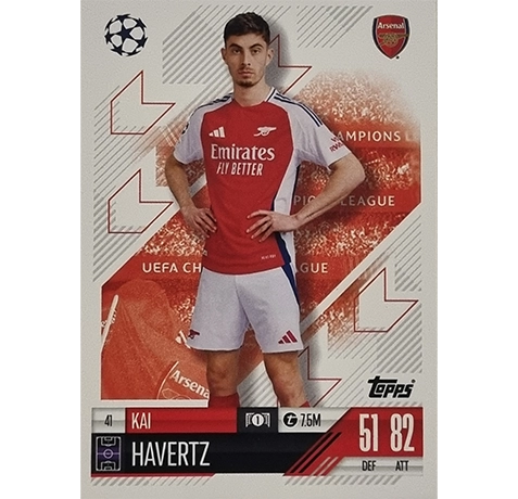 Topps Champions League Match Attax 2024/2025 / 041 Kai Havertz