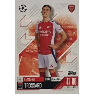 Topps Champions League Match Attax 2024/2025 / 042 Leonard Trossard