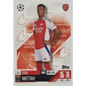 Topps Champions League Match Attax 2024/2025 / 044 Eddie Nketiah