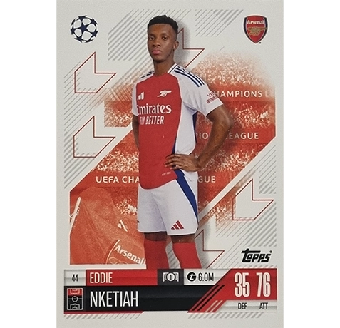 Topps Champions League Match Attax 2024/2025 / 044 Eddie Nketiah