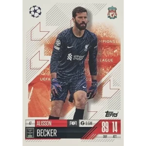 Topps Champions League Match Attax 2024/2025 / 047 Alisson Becker