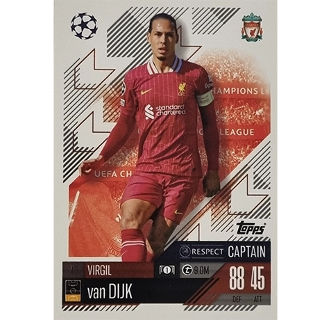 Topps Champions League Match Attax 2024/2025 / 048 Virgil van Dijk