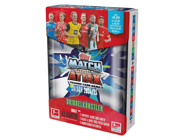 Topps Bundesliga Match Attax 2024/25 / 1x MINI TIN Dribbelkünstler