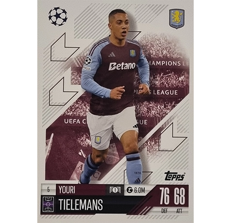 Topps Champions League Match Attax 2024/2025 / 005 Youri Tielemans