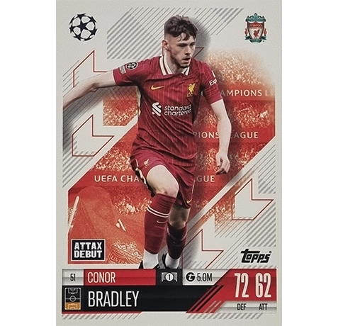 Topps Champions League Match Attax 2024/2025 / 051 Conor Bradley