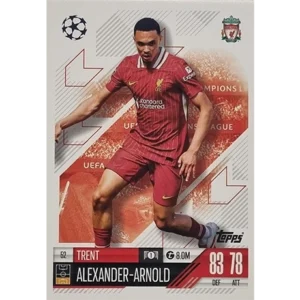 Topps Champions League Match Attax 2024/2025 / 052 Trent Alexander-Arnold