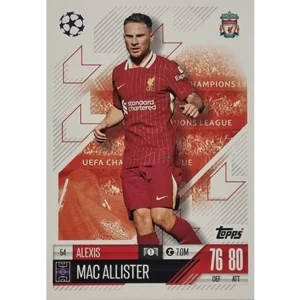 Topps Champions League Match Attax 2024/2025 / 054 Alexis Mac Allister