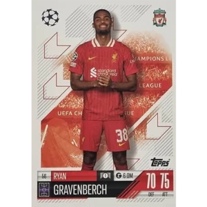 Topps Champions League Match Attax 2024/2025 / 056 Ryan Gravenberch