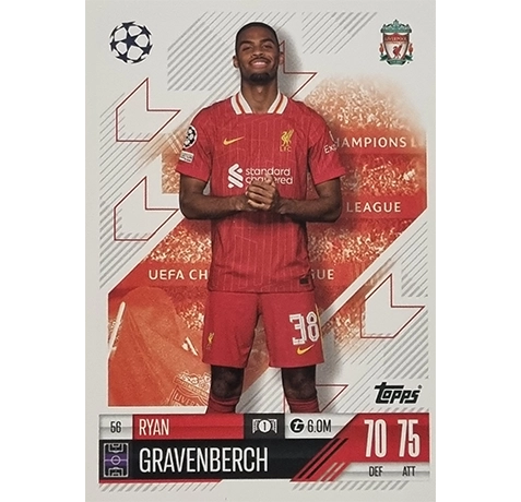 Topps Champions League Match Attax 2024/2025 / 056 Ryan Gravenberch