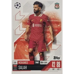 Topps Champions League Match Attax 2024/2025 / 059 Mohamed Salah