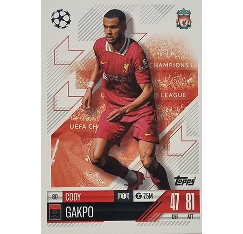 Topps Champions League Match Attax 2024/2025 / 060 Cody Gakpo