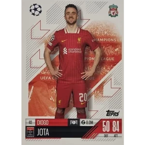 Topps Champions League Match Attax 2024/2025 / 062 Diogo Jota