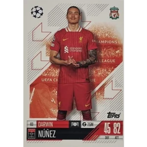 Topps Champions League Match Attax 2024/2025 / 063 Darwin Nunez