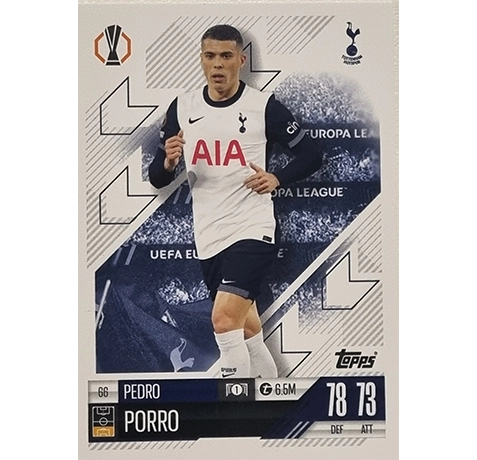 Topps Champions League Match Attax 2024/2025 / 066 Pedro Porro