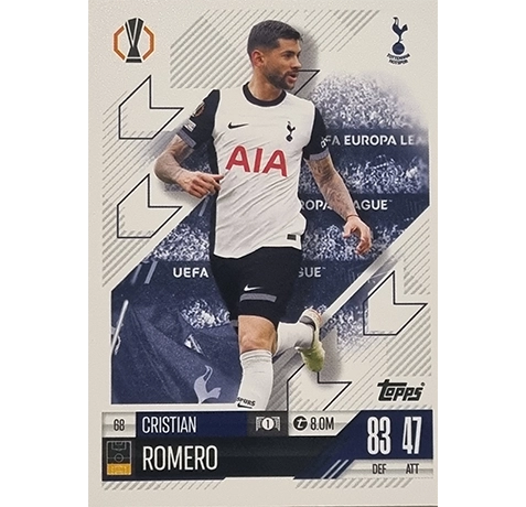 Topps Champions League Match Attax 2024/2025 / 068 Christian Romero