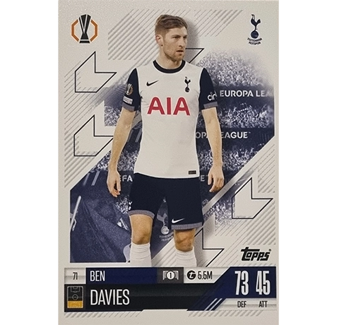 Topps Champions League Match Attax 2024/2025 / 071 Ben Davies