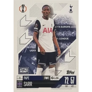 Topps Champions League Match Attax 2024/2025 / 072 Pape Sarr