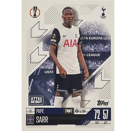 Topps Champions League Match Attax 2024/2025 / 072 Pape Sarr