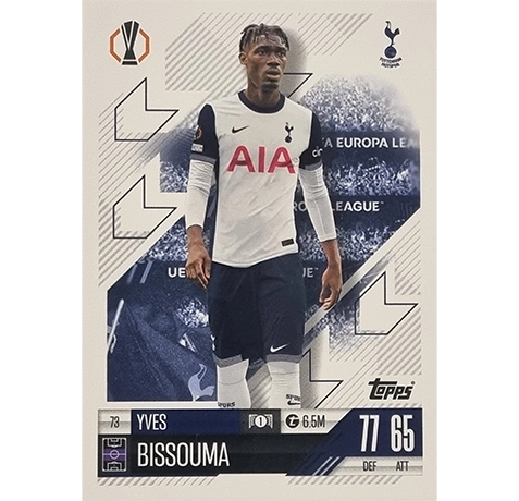 Topps Champions League Match Attax 2024/2025 / 073 Yves Bissouma