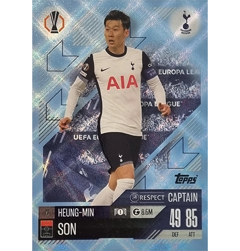 Topps Champions League Match Attax 2024/2025 / 077 Heung-Min Son / Blau Parallel