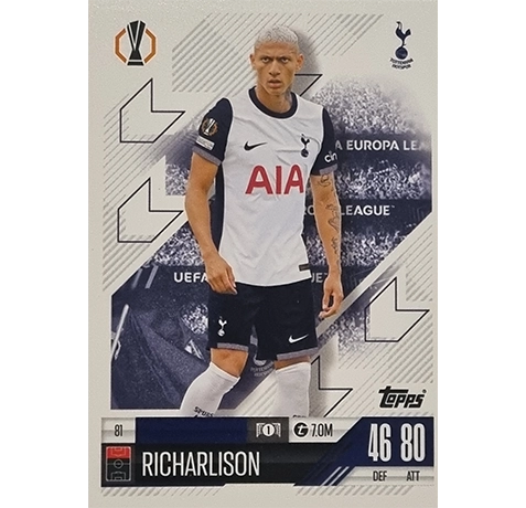 Topps Champions League Match Attax 2024/2025 / 081 Richarlison