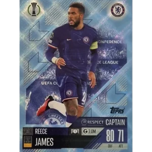 Topps Champions League Match Attax 2024/2025 / 088 Reece James / Blau Parallel