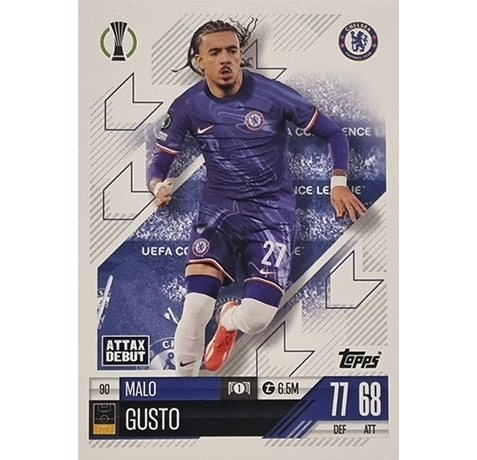 Topps Champions League Match Attax 2024/2025 / 090 Malo Gusto