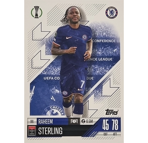 Topps Champions League Match Attax 2024/2025 / 096 Raheem Sterling