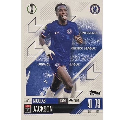 Topps Champions League Match Attax 2024/2025 / 099 Nicolas Jackson