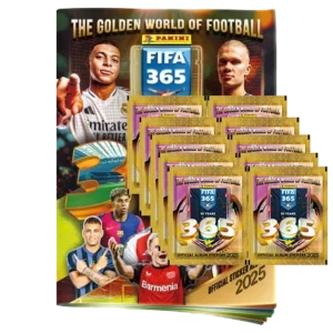 Panini Fifa 365 Sticker 2025 / 1x Stickeralbum inkl 10x Stickertüten