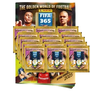 Panini Fifa 365 Sticker 2025 / 1x Stickeralbum inkl 15x Stickertüten