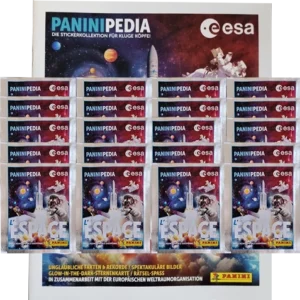 PaniniPedia Space Sticker / 1x Stickeralbum inkl 20x Stickertüten