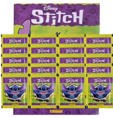 Panini Stitch Sticker / Embrace your weird / 1x Sammelalbum inkl 20x Stickertüten