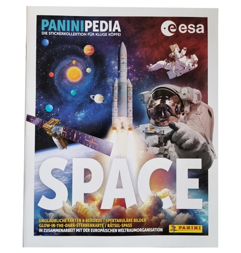 PaniniPedia Space Sticker / 1x Stickeralbum